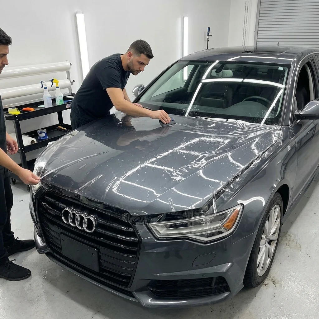 Оклейка кузова бронеплёнкой