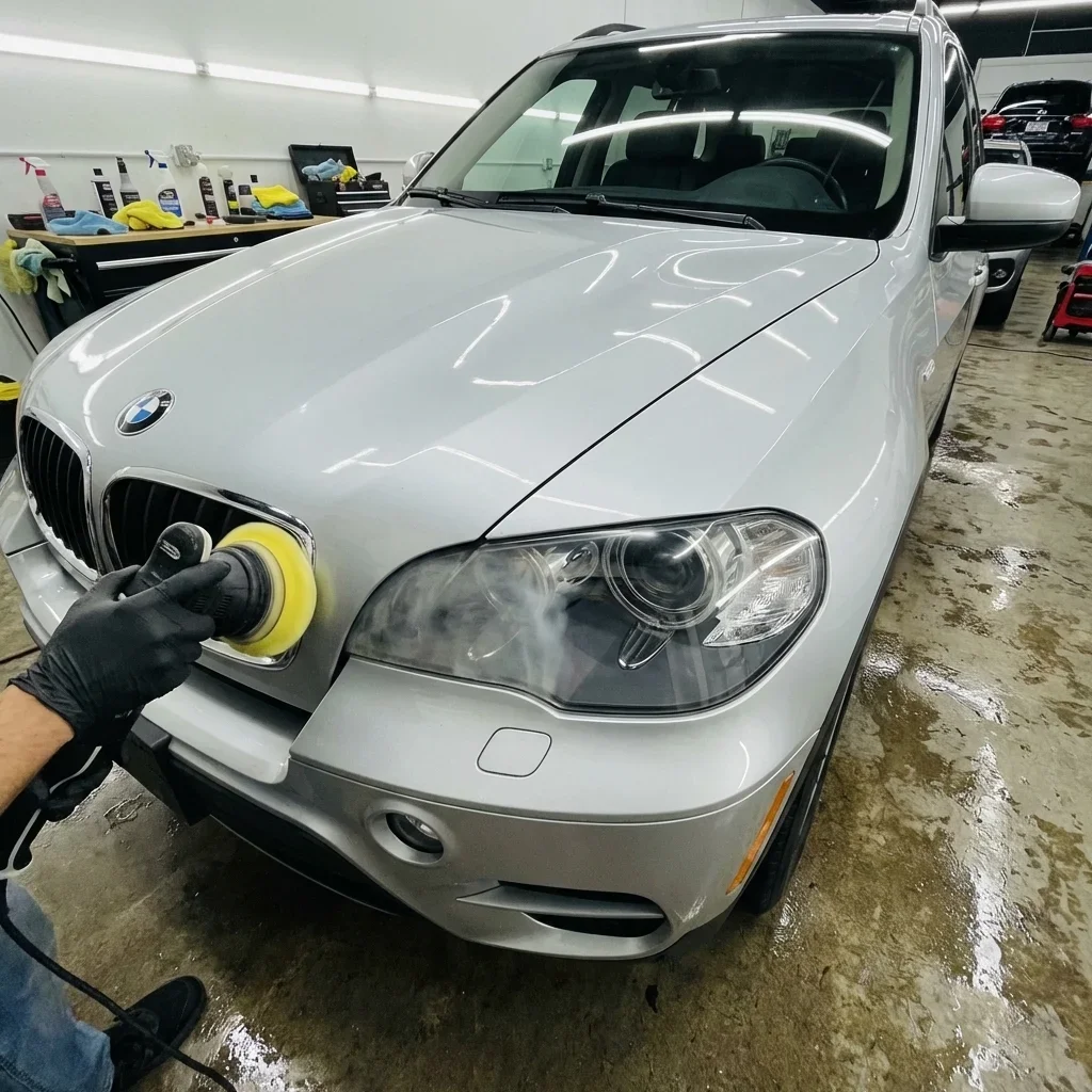 Полировка 2 фар