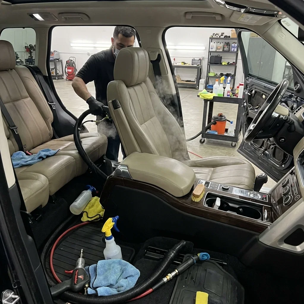 Химчистка салона в Москве