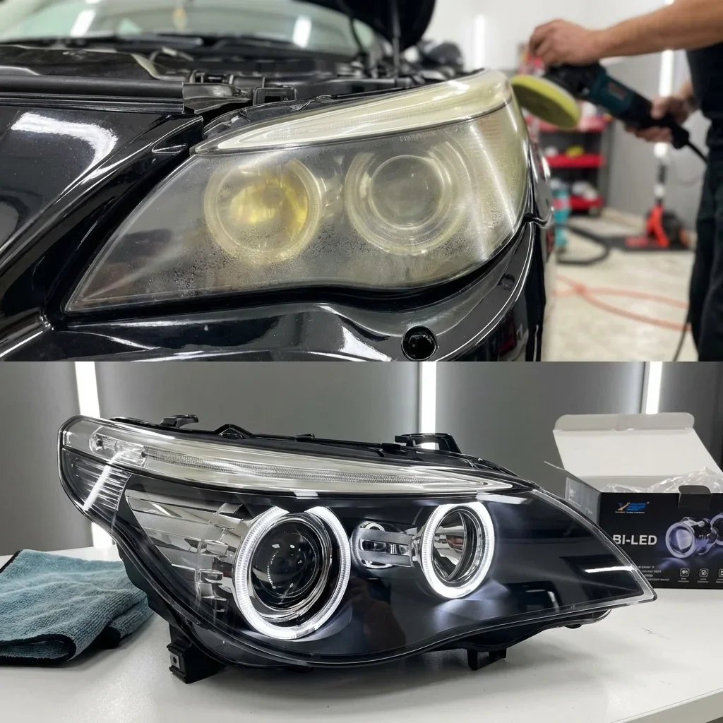 Установка линз